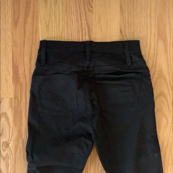 JCrew 9” High Rise Toothpick Black Jeans - Picture 3 of 3